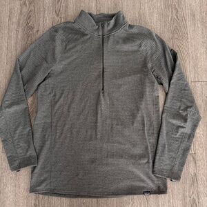 Patagonia Capilene Thermal Weight 1/4 Zip Shirt Base Layer Zip Neck size L
